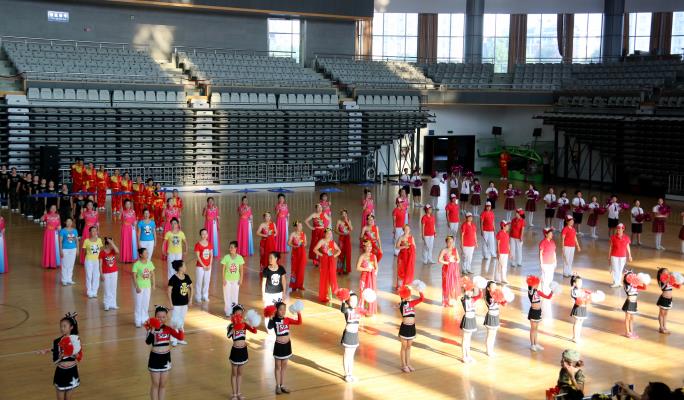 淮南市八運(yùn)會(huì)開幕式文藝演出彩排花絮