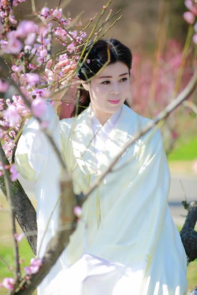 梅花爭艷春意濃