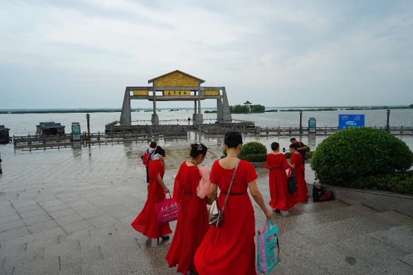 淮南圖片網焦崗湖采風活動