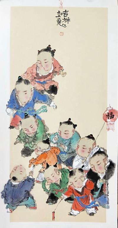 如花美眷——胡傳江中國畫小品選