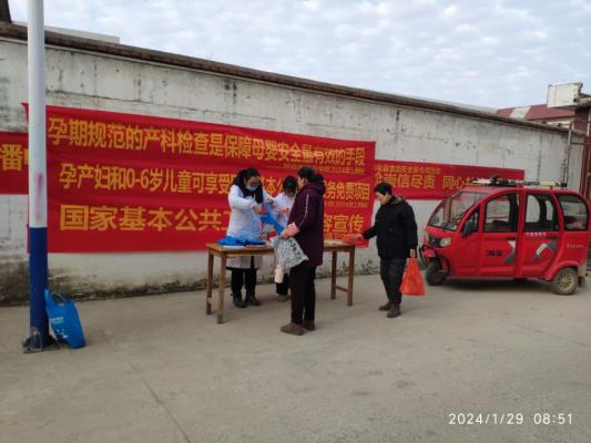 雙廟集鎮開展“關愛婦幼健康，促進優生優育”宣傳活動