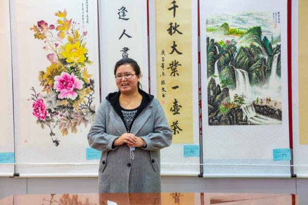 洞山街道新村社區春日書畫展覽活動紀實