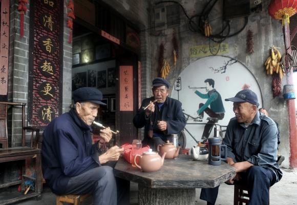 臨渙古鎮老茶館