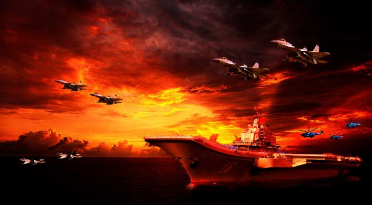 定海神針，中國航空母艦!