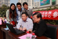 市環保局、物價局PM2.5項目宣傳