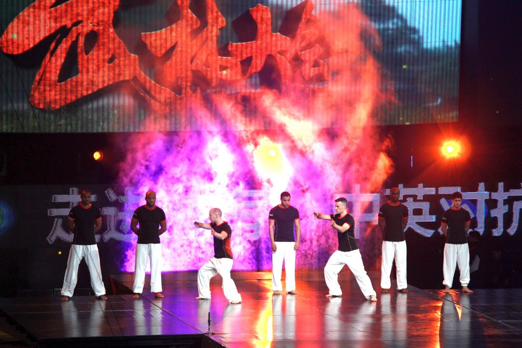 武林大會 走進淮南 中英對抗賽