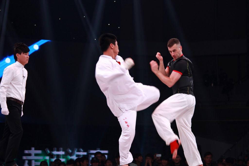 武林大會 走進淮南 中英對抗賽