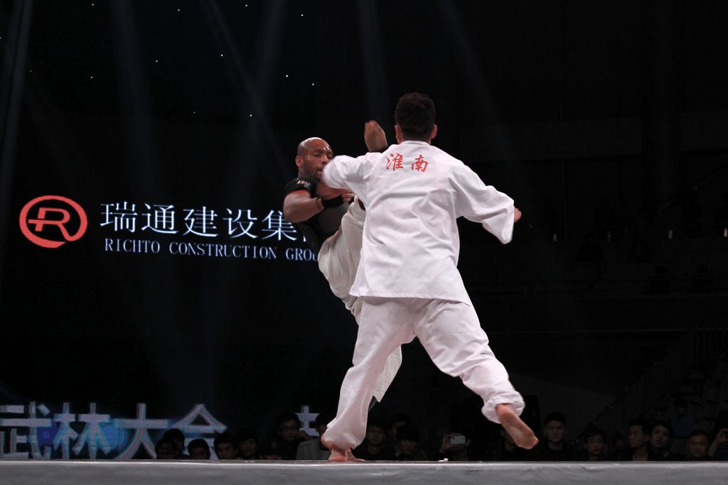 武林大會 走進淮南 中英對抗賽