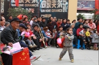 喜迎十八大，淮南市“大地歡歌”文化志愿者走基層慰問演出