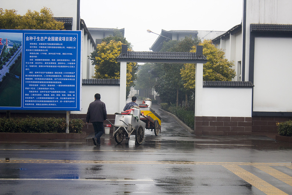 參觀“安徽金種子酒業”