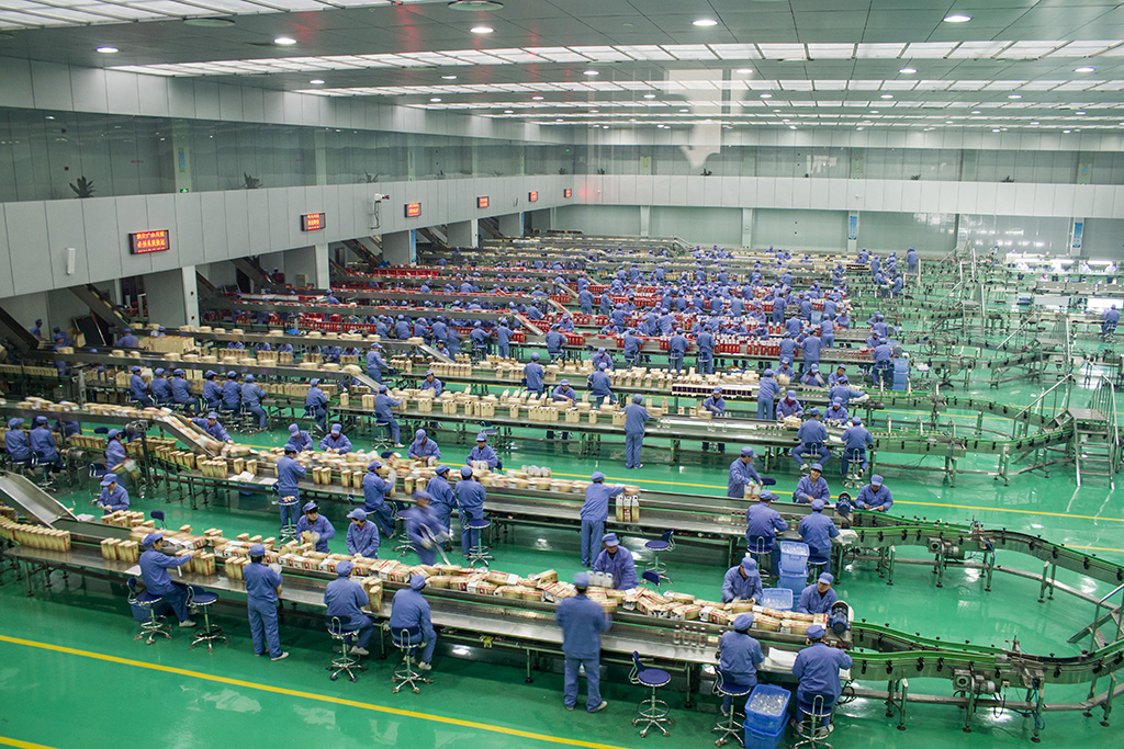 參觀“安徽金種子酒業”