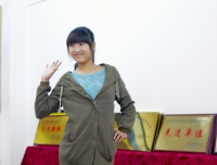 花仙子，工業(yè)學(xué)校模特選手