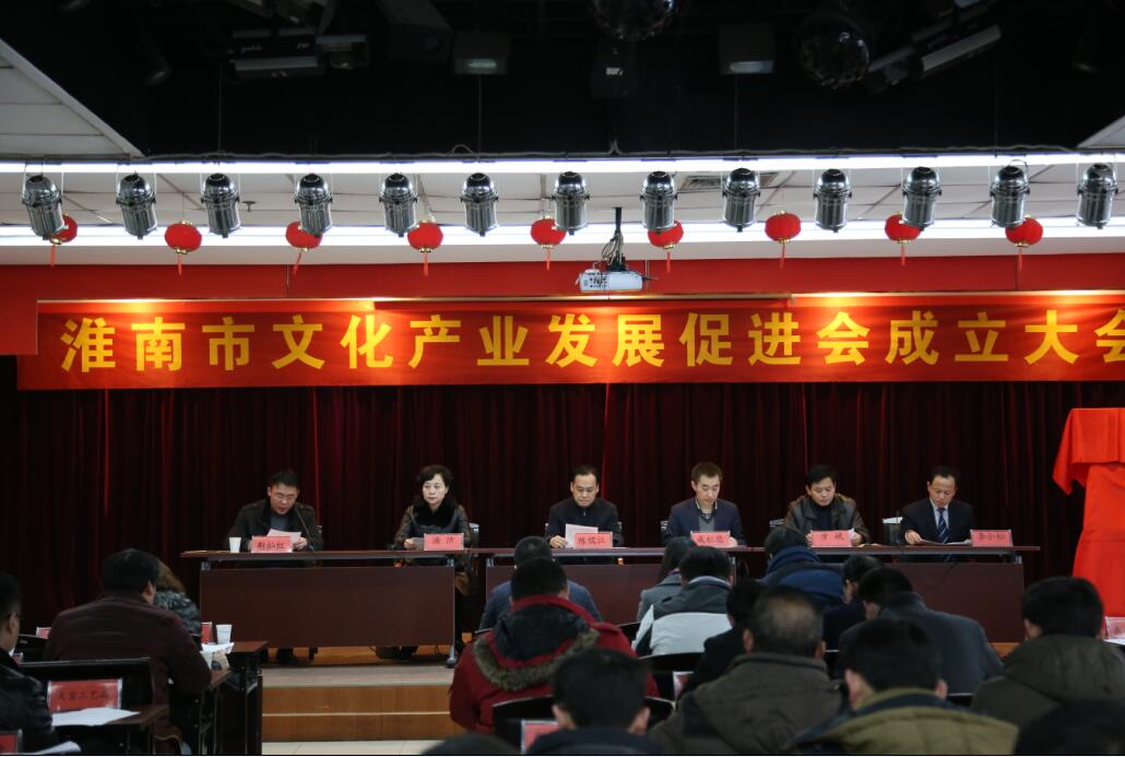 淮南市文化產(chǎn)業(yè)發(fā)展促進(jìn)會(huì)成立大會(huì)