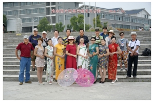 淮南圖片網(wǎng)焦崗湖采風(fēng)合影