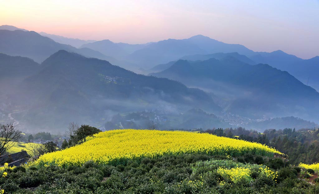人民網(wǎng)主頁焦點圖:皖南三月風(fēng)光美